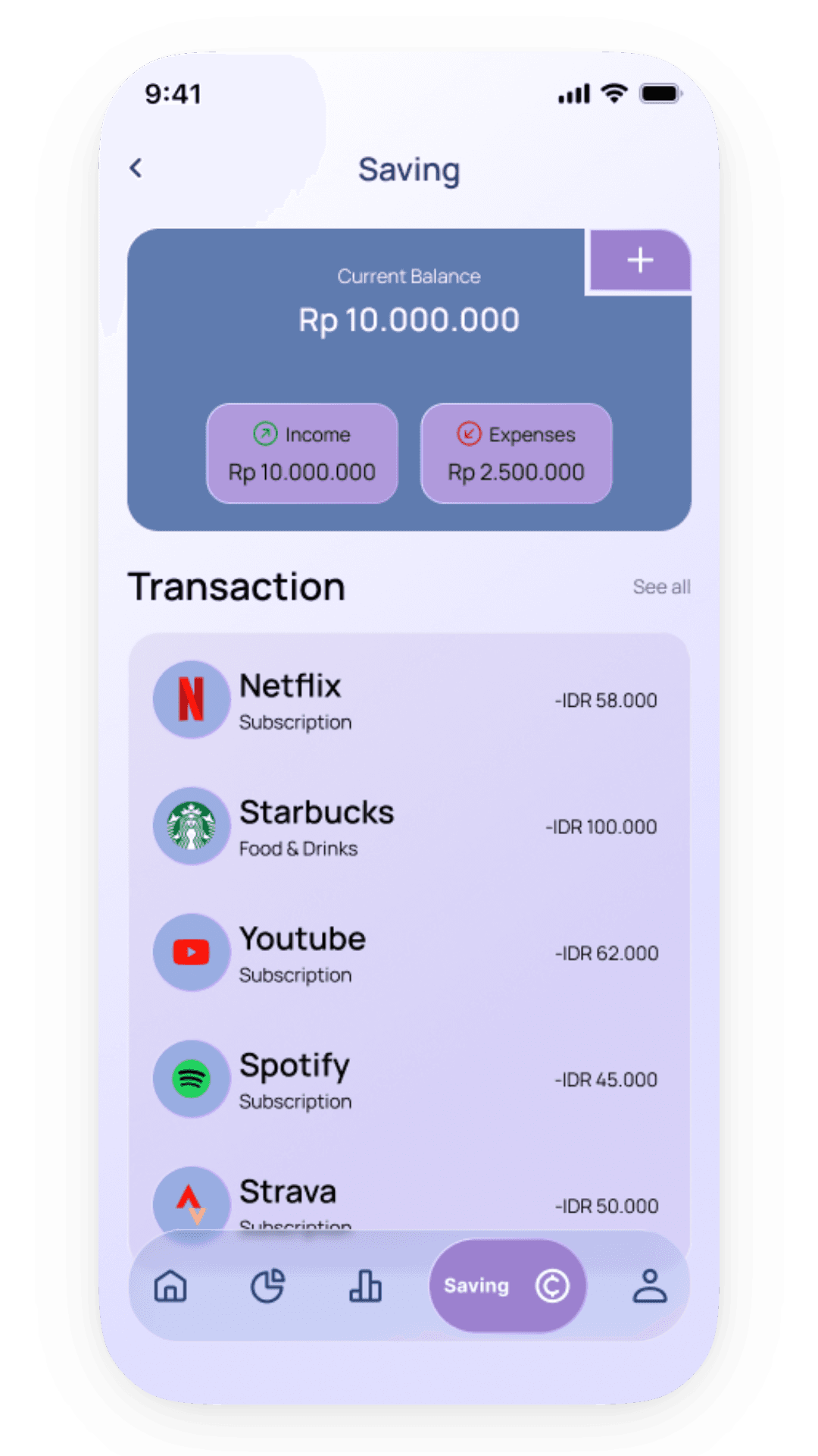 Klyra app screen 4 of 4